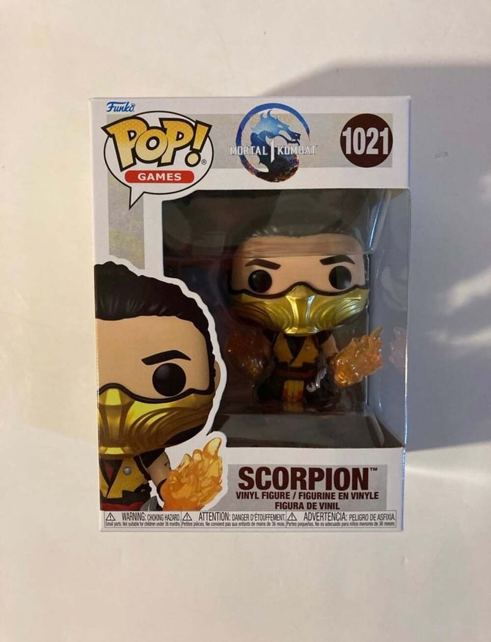 Funko Pop:  Mortal Kombat Scorpion 1021